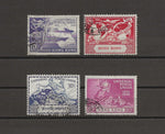 HONG KONG 1949 SG 173/76 USED Cat £15