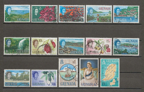 GRENADA 1966 SG 231/45 USED Cat £42