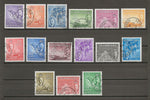 SEYCHELLES 1952 SG 158/72 USED Cat £110