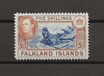 FALKLAND ISLANDS 1938/50 SG 161b MNH Cat £1100. CERT