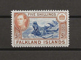 FALKLAND ISLANDS 1938/50 SG 161b MNH Cat £1100. CERT