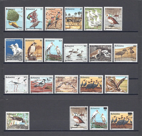 BOTSWANA 1982/7 SG 515/32, 612/14 MNH Cat £56