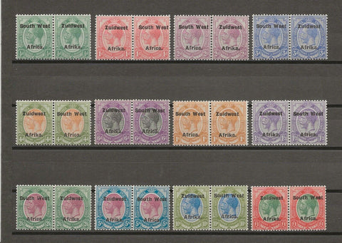 SOUTH WEST AFRICA 1923/6 SG 29/40 MINT Cat £500