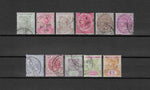 MALAYA/STRAITS 1892/99 SG 95/105 USED Cat £375