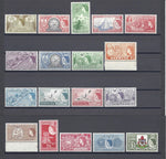 BERMUDA 1953/62 SG 135/50 MNH Cat £130