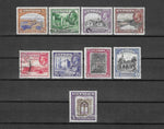 CYPRUS 1934 SG 133/42 USED Cat £127