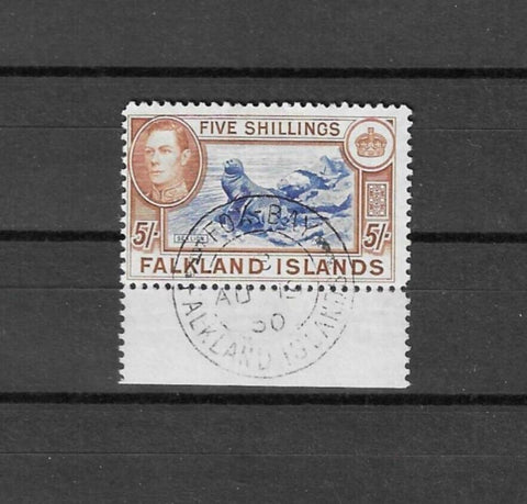 FALKLAND ISLANDS 1938/50 SG 161d USED Cat £500