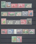 FIJI 1938/55 SG 249/66b MINT Cat £275