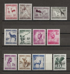 SOUTH WEST AFRICA 1954 SG 154/65 MNH Cat £55