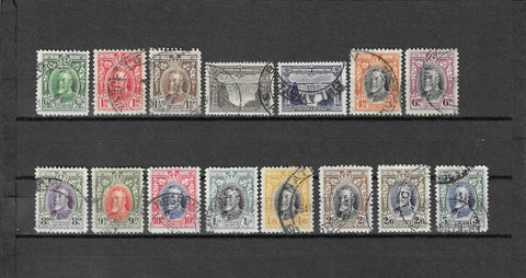 SOUTHERN RHODESIA 1931 SG 15/27 USED Cat £150