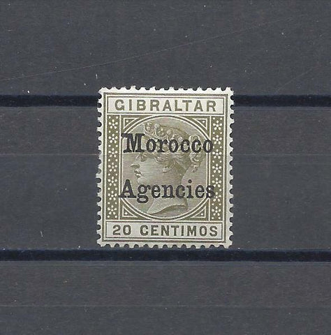 MOROCCO AGENCIES/GIBRALTAR 1899 SG 11b MINT Cat £65