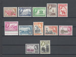 GOLD COAST 1952/54 SG 153/64 MNH Cat £70