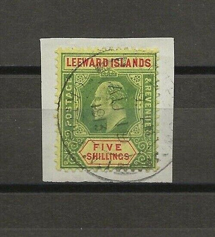 LEEWARD ISLANDS 1907/11 SG 45 USED Cat £75