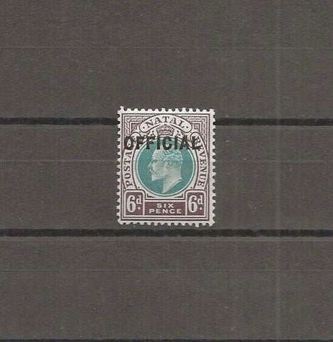 SOUTH AFRICA/NATAL 1904 SG O5 MNH Cat £85