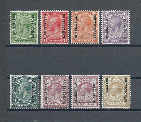 BECHUANALAND 1925/27 SG 91/8 MINT Cat £140