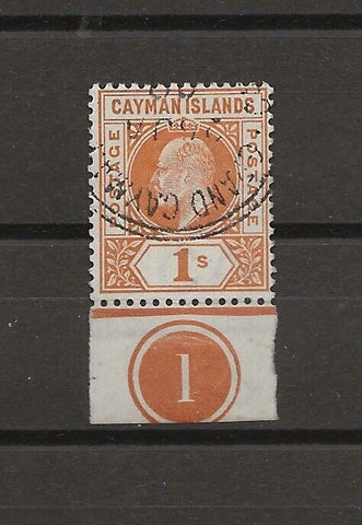 CAYMAN ISLANDS 1902/03 SG 7 USED Cat £120