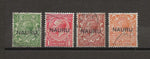 NAURU 1916/23 SG 13/16 USED Cat £200