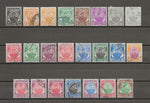 MALAYA/JOHORE 1949/55 SG 133/47 USED Cat £60