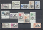 SIERRA LEONE 1956/61 SG 210/22 MNH Cat £85