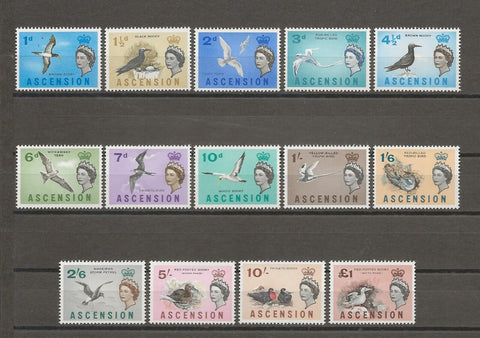 ASCENSION 1963 SG 70/83 MNH Cat £60