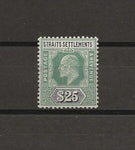 MALAYA/STRAITS SETTLEMENTS 1904/10 SG 139  MINT Cat £3500