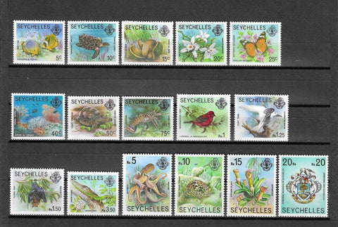 SEYCHELLES 1977 SG 404/19 MNH Cat £14