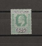 MALAYA/STRAITS SETTLEMENTS 1904/10 SG 139  MINT Cat £3500