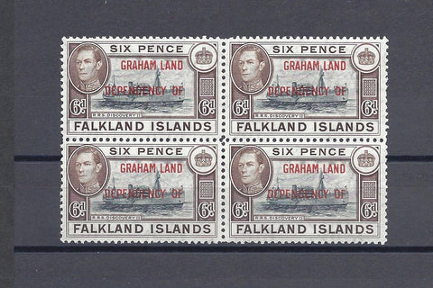 FALKLAND ISLANDS/FALKLAND ISLANDS DEPENDENCIES 1944/45 SG A6a MNH Cat £64