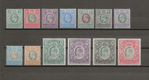 SOMALILAND 1904 SG 32/44 MINT Cat £250