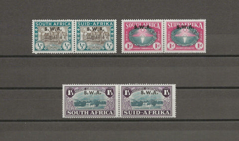 SOUTH WEST AFRICA 1939 SG 111/13 MINT Cat £65