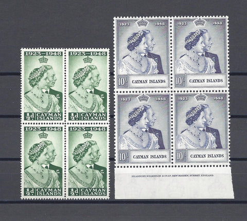 CAYMAN ISLANDS 1948 SG 129/30 MNH Cat £96.40