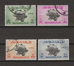 PAKISTAN/BAHAWALPUR 1949 SG O28/31 USED Cat £16