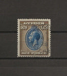 CYPRUS 1928 SG 132 USED Cat £325