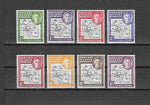 FALKLAND ISLANDS DEPENDENCIES 1946/49 SG G1a/G8a MNH Cat £37.50