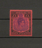 BERMUDA 1938/53 SG 121e MLH Cat £180