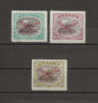 PAPUA 1930 SG 118/20 USED Cat £48.50