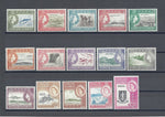 BRITISH VIRGIN ISLANDS 1964/68 SG 178/92 MNH Cat £80