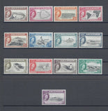 ASCENSION 1956 SG 57/69 MNH Cat £140