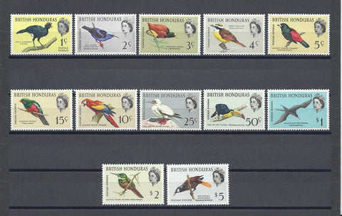 BRITISH HONDURAS 1962 SG 202/13 MNH Cat £95