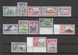 BRITISH SOLOMON ISLANDS 1939/51 SG 60/72 MNH Cat £110