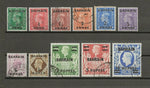 BAHRAIN 1948/49 SG 51/60a USED Cat £95