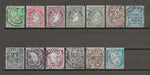 IRELAND 1922/34 SG 71/82, 74b USED Cat £127