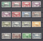 SIERRA LEONE 1938/44 SG 188/200 USED Cat £80