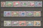 DOMINICA 1938/47 SG 99/109a USED Cat £65