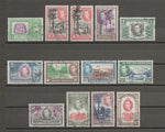 BRITISH HONDURAS 1938/47 SG 150/61 USED Cat £120