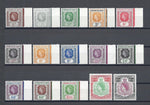 LEEWARD ISLANDS 1954 SG 126/40 MNH Cat £75