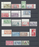 BERMUDA 1953/62 SG 135/50 MNH Cat £130