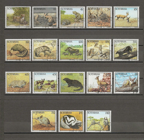 BOTSWANA 1992 SG 78/55 USED Cat £45