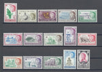 CAYMAN ISLANDS 1962/64 SG 165/79 MNH Cat £95