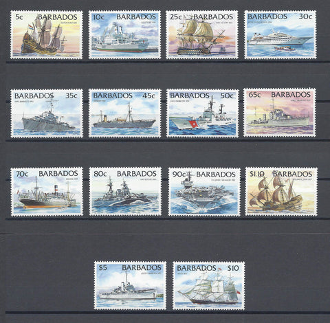 BARBADOS 1994/98 SG 1029a/42a MNH Cat £38